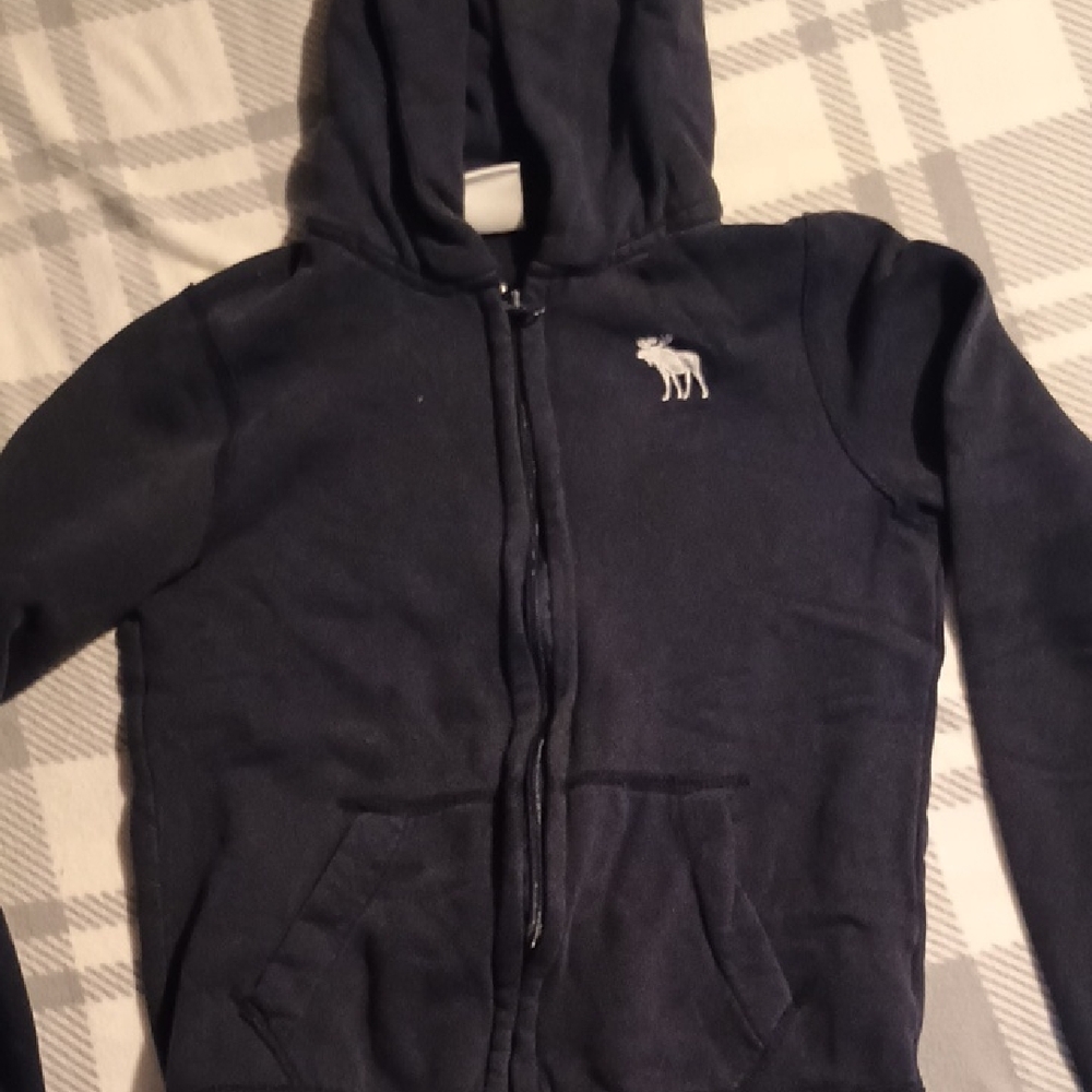 Abercrombie Kids Dark Blue Hoodie Jacket